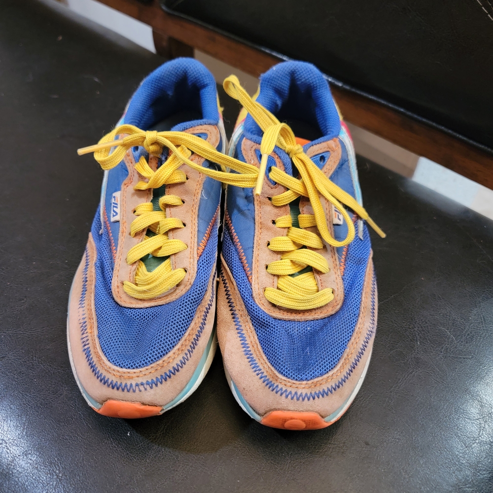 🔥 Fila x Dragon Ball Super Collaboration Sneakers - Goku Colorway - Size US 4
